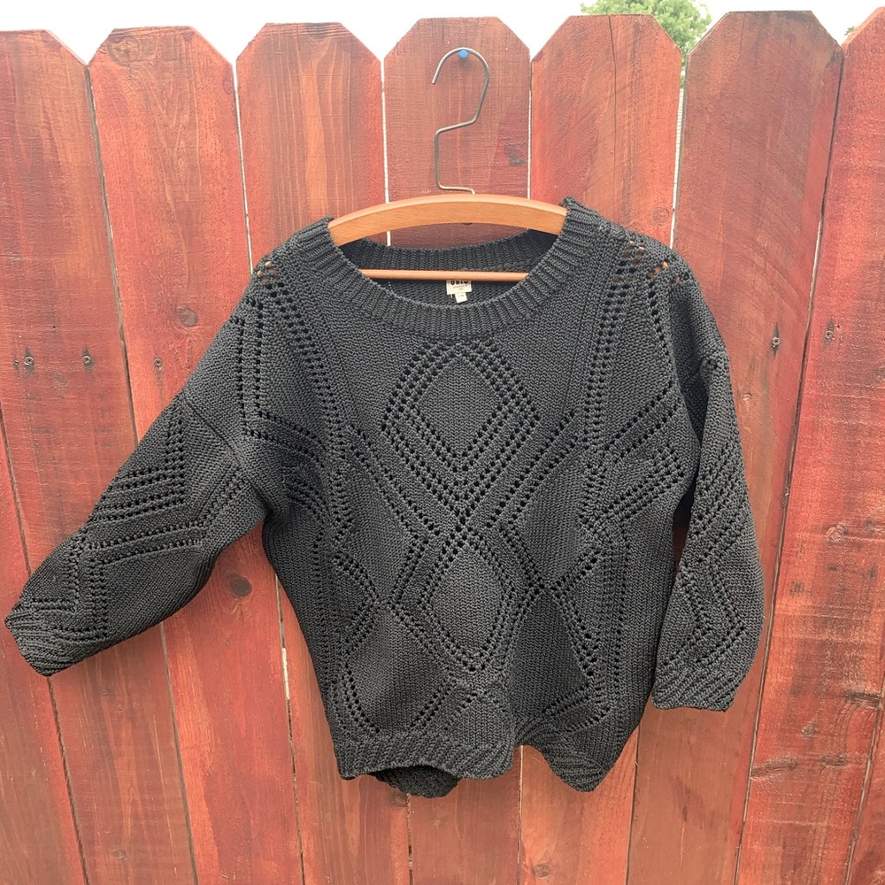 Black sweater